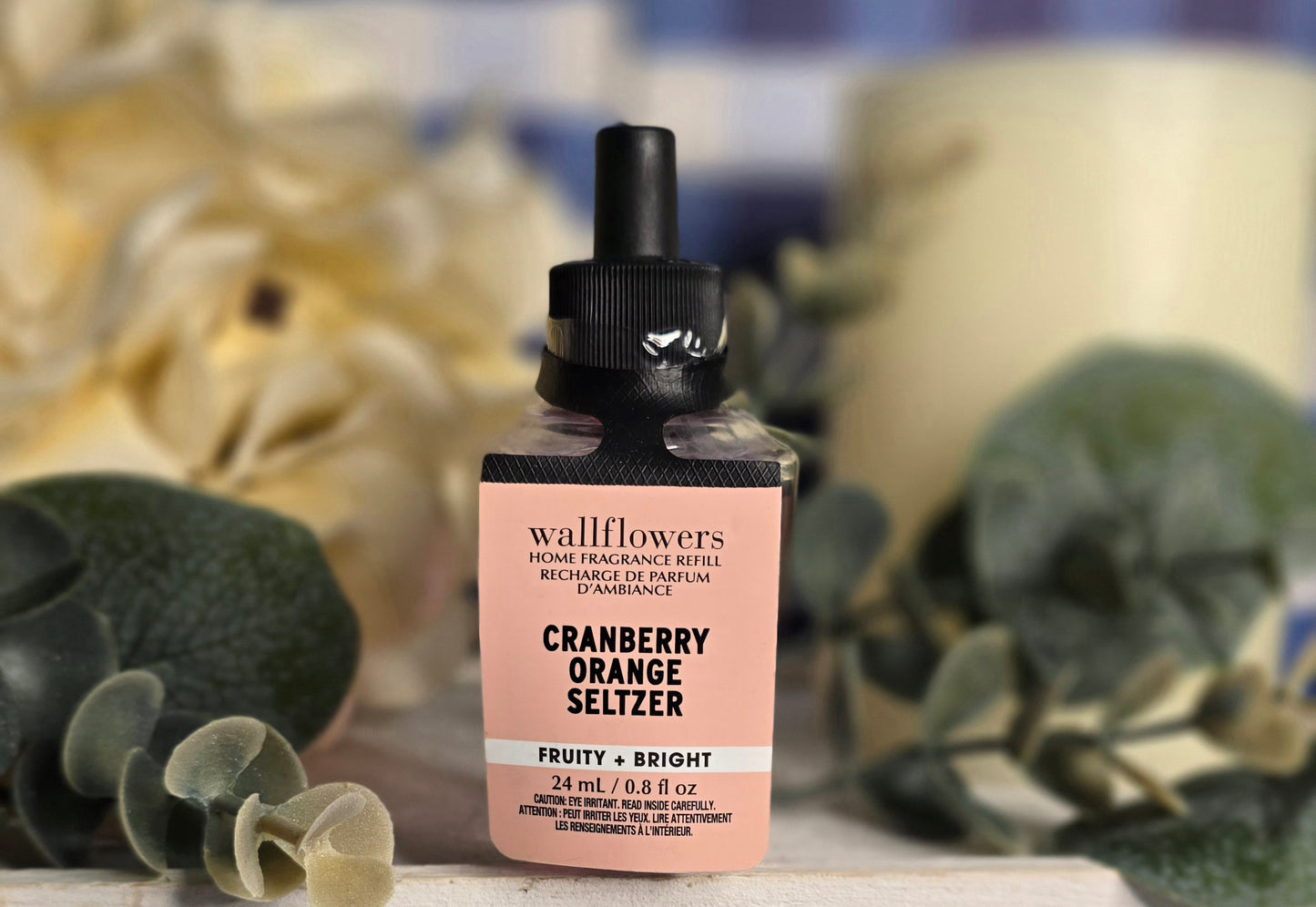 Bath And Body Works Cranberry Orange Seltzer Wallflower Fragrance Refill
