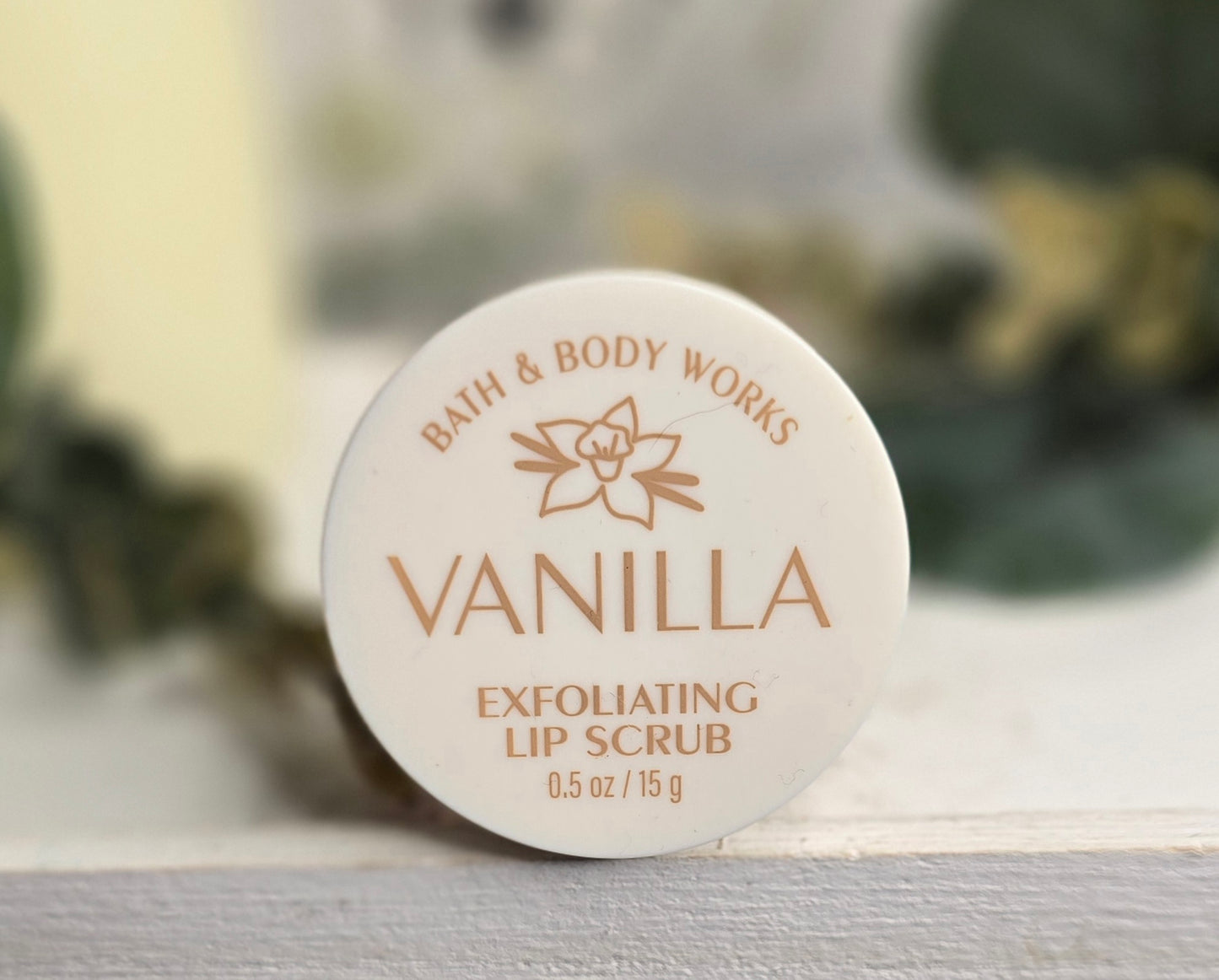 New Lip Care Vanilla Exfoliating Lip Scrub by Bath and Body Works