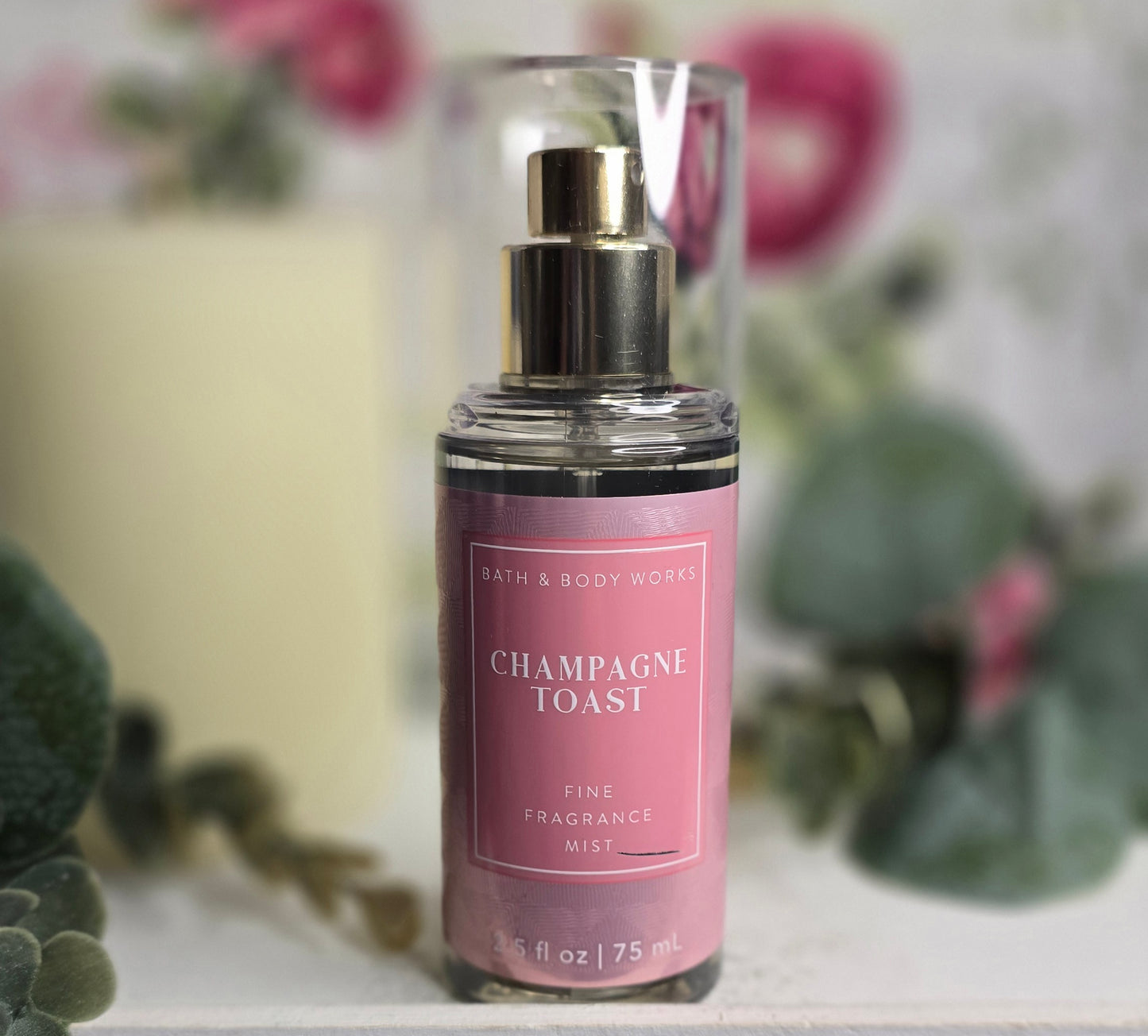 New Travel Size Champagne Toast Body Mist, Body Spray by Bath and Body Works 2.5 fl oz