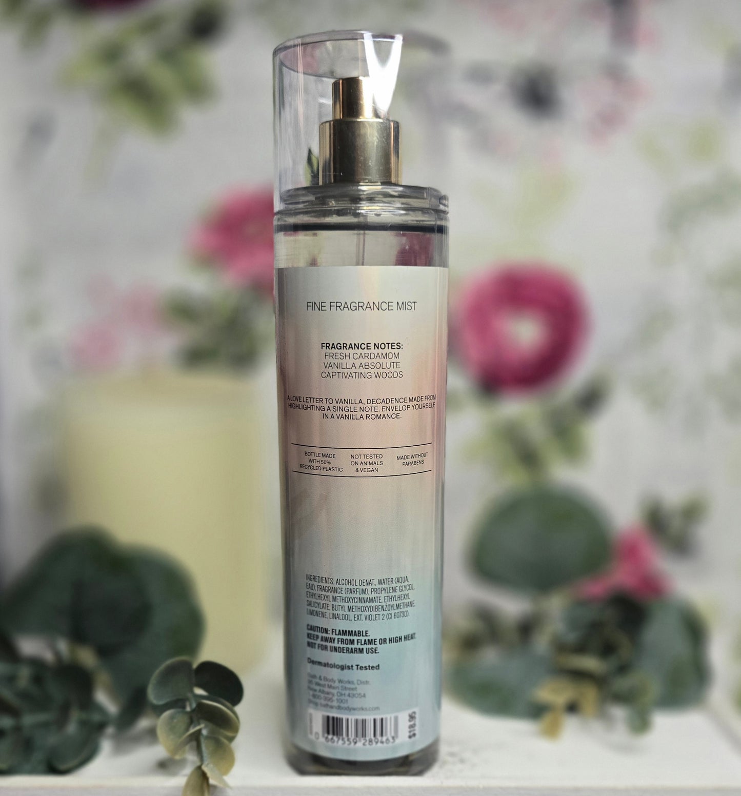 New Bath and Body Works Vanilla Romance Fine Fragrance Body Mist, Body Spray