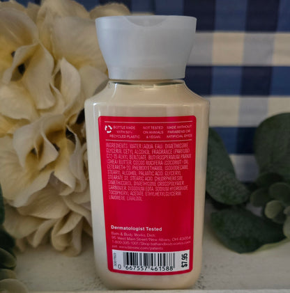 New Bath and Body Works Strawberry Pound Cake Travel Size Body Lotion, Moisturizer 2.5 fl oz