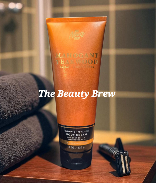 Bath and Body Works Men's Collection Mahogany Teakwood Ultimate Hydration Body Cream