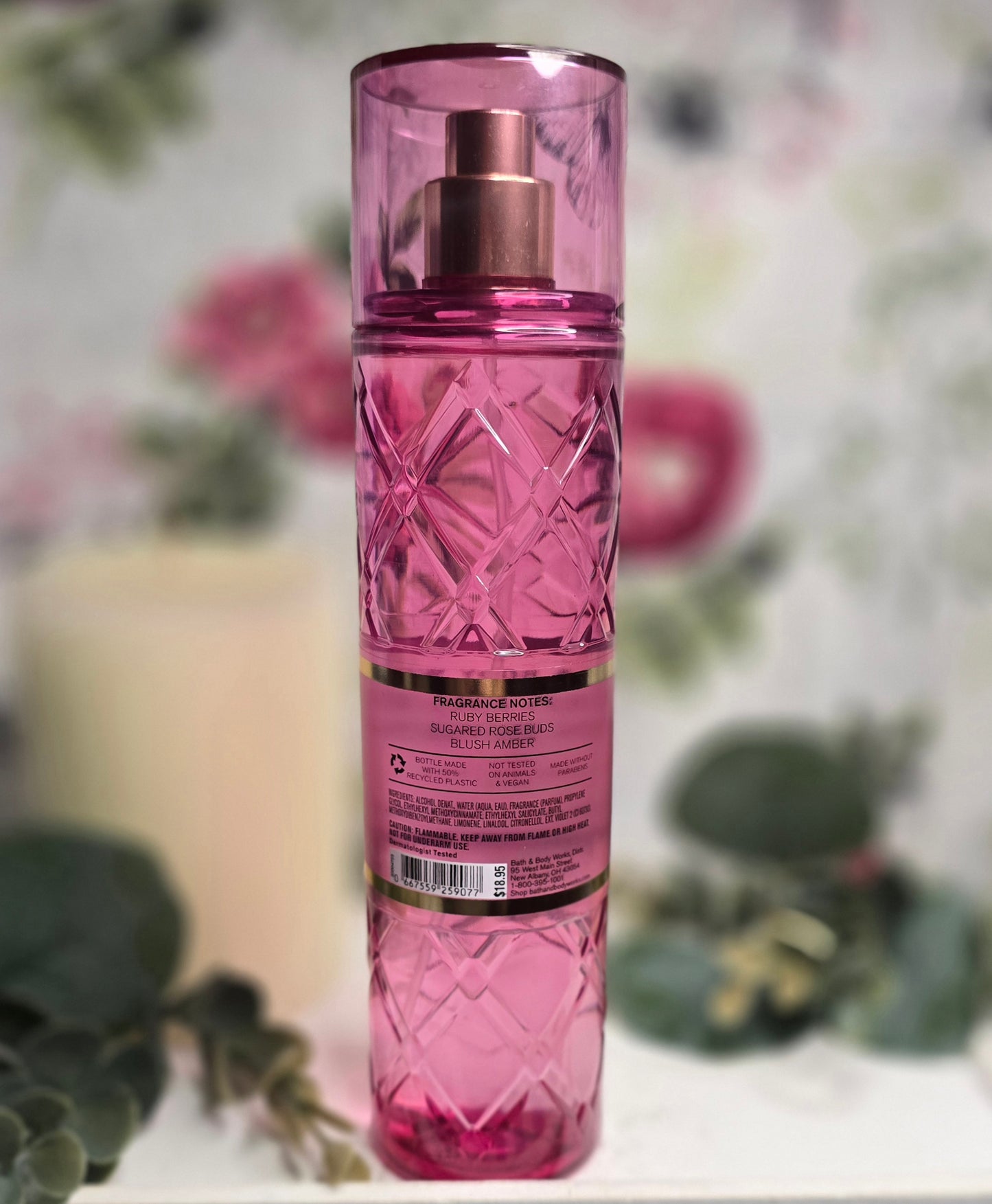 New COVERED IN ROSES Body Mist, Body Spray, Fine Fragrance Mist by Bath and Body Works