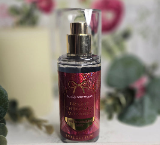 New Travel Size Bright Christmas Morning Body Mist, Body Spray by Bath and Body Works 