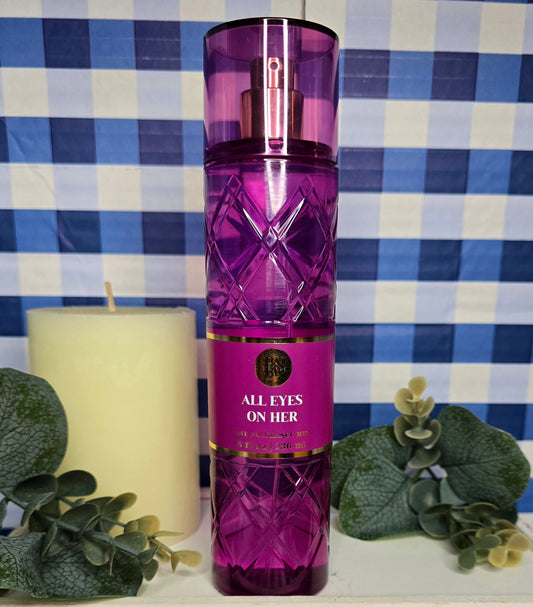New Bath & Body Works ALL EYES ON HER Body Mist, Body Spray Fine Fragrance Mist