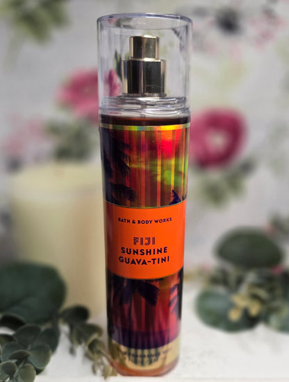 New Fiji Sunshine Guava-tini Body Mist, Body Spray Fine Fragrance by Bath and Body Works 