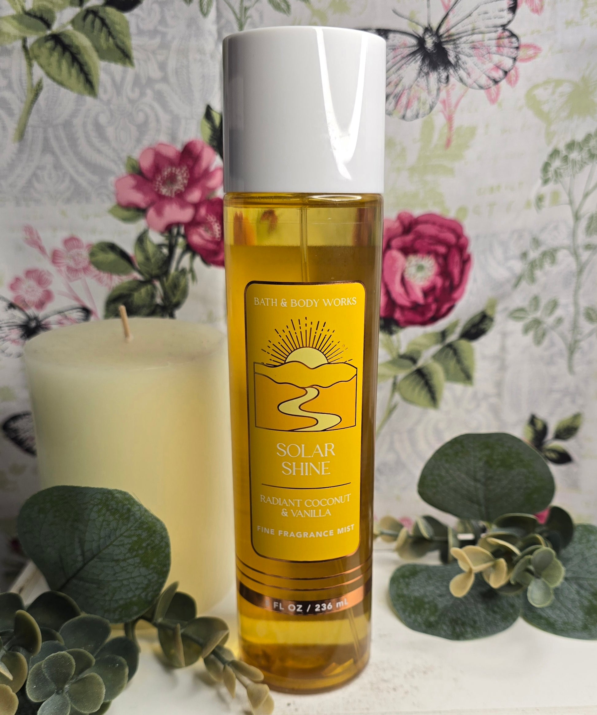 New Bath and Body Works Solar Shine Fine Fragrance Body Mist, Body Spray