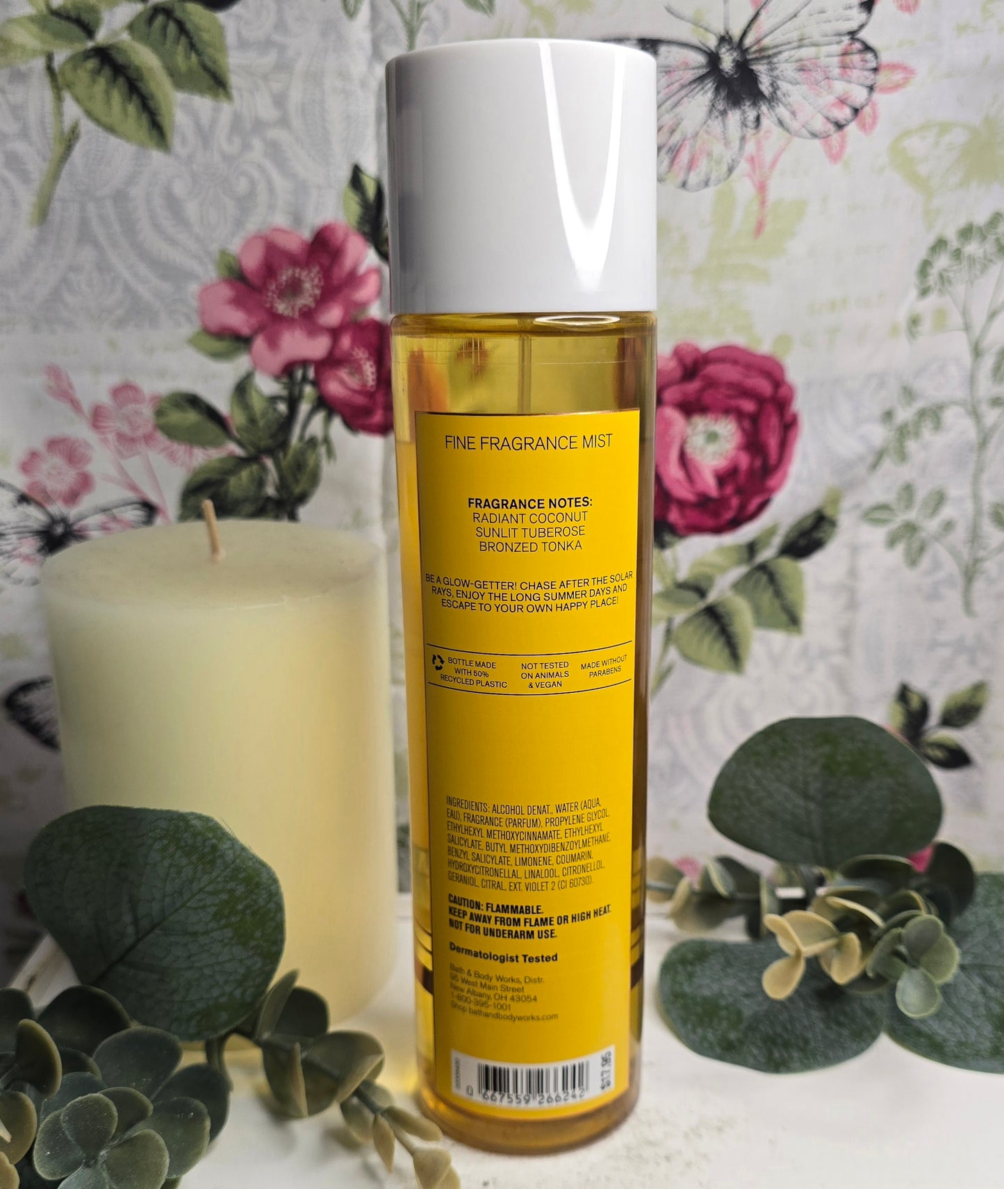 New Bath and Body Works Solar Shine Fine Fragrance Body Mist, Body Spray