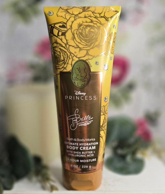 New Disney Princess Belle Ultimate Hydration Body Cream by Bath and Body Works