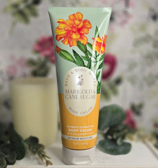 Marigold and Cane Sugar Ultimate Hydration Body Cream by Bath and Body Works 