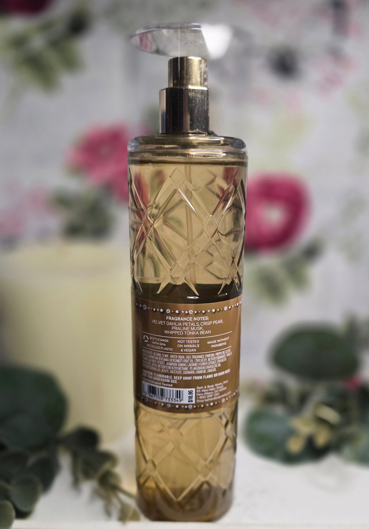 New Dahlia Body Spray Body Mist Fine Fragrance by Bath and Body Works
