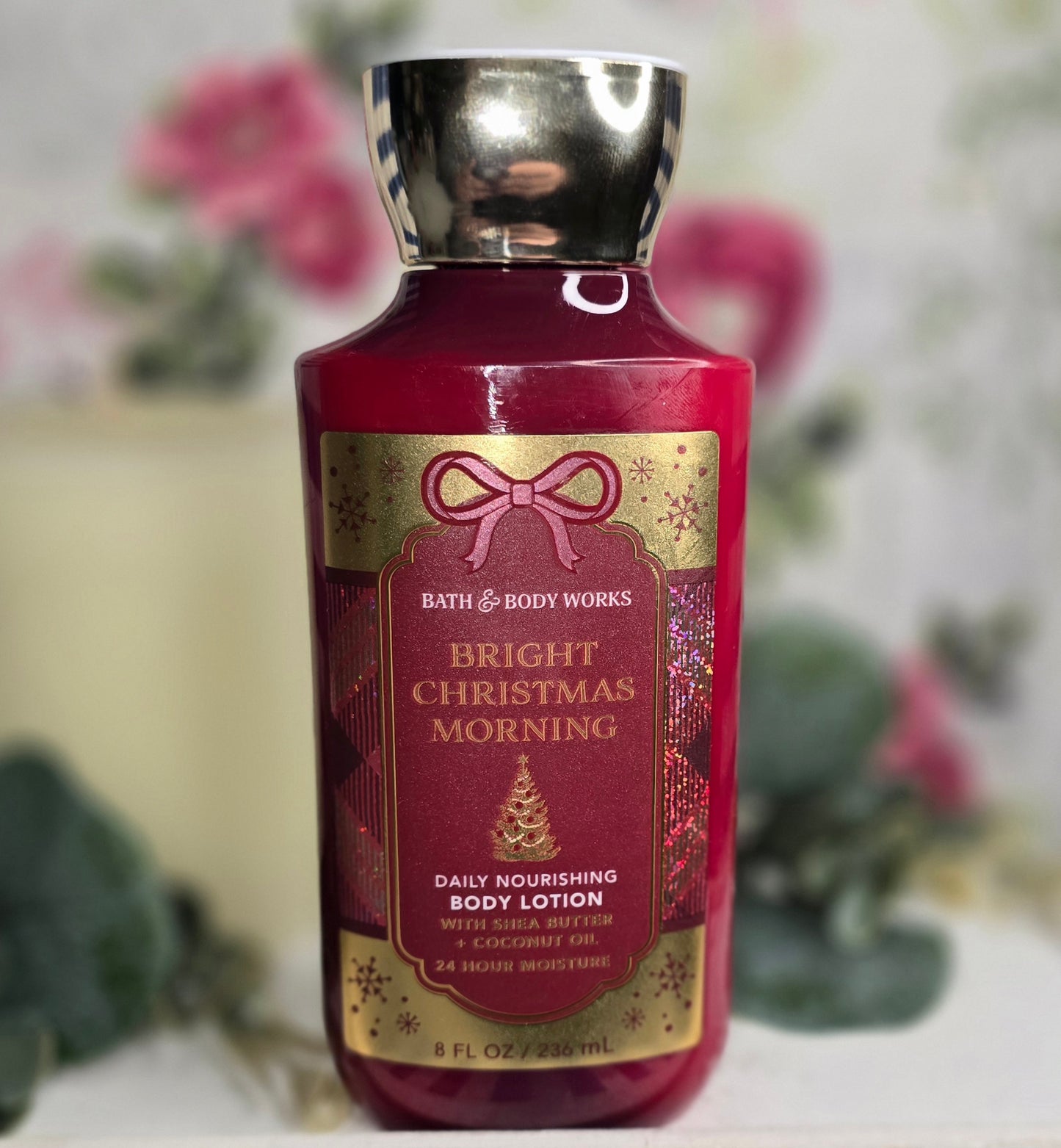 New Bath & Body Works Bright Christmas Morning Body Lotion 8 fl oz